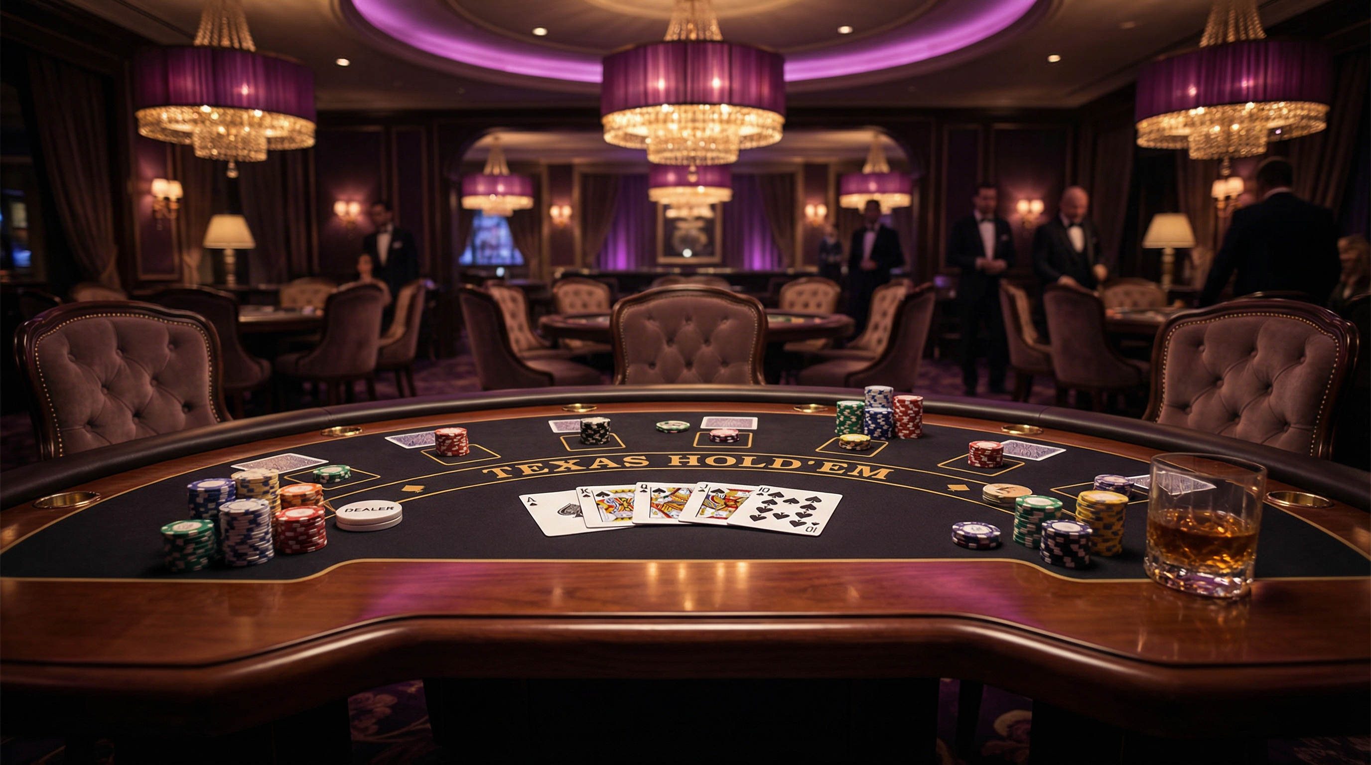 德州扑克牌桌游戏